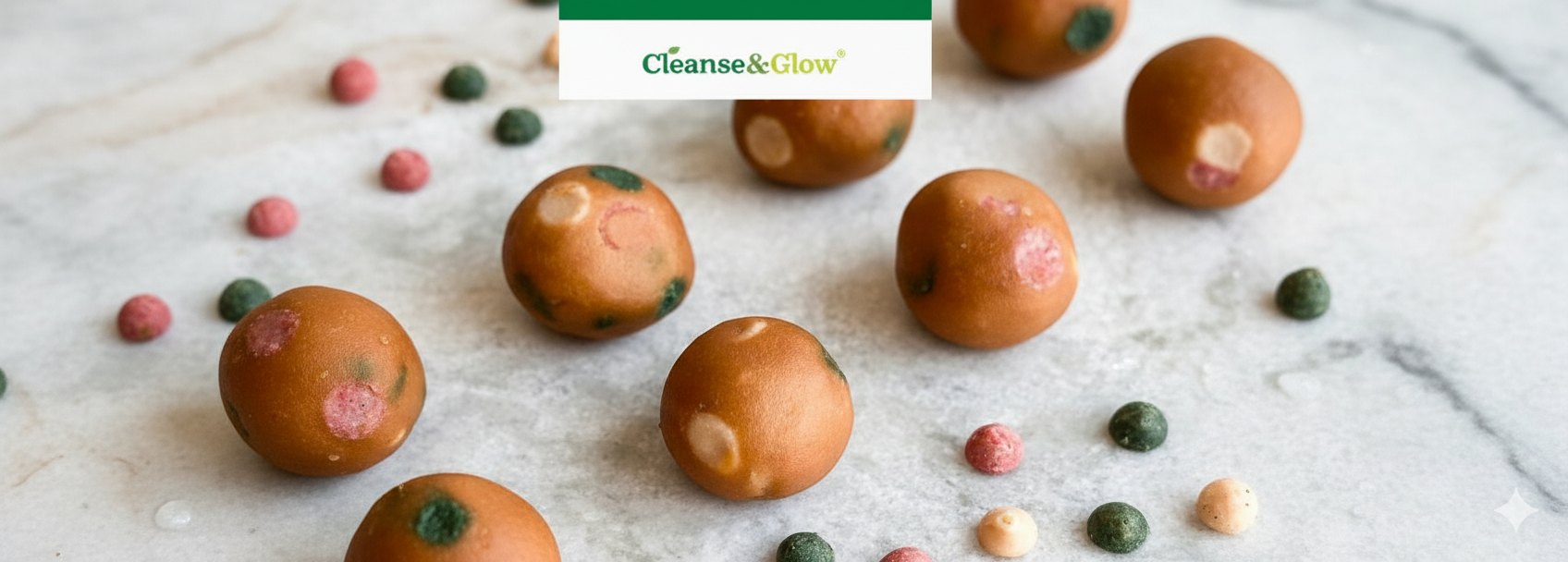 كرات طاقة صحية طبيعية من Cleanse & Glow، منتجات أكل صحي في السعودية